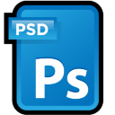 Adobe Photoshop CS3 Document Icon 128x128 png